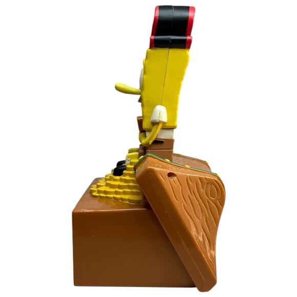 SpongeBob SquarePants Pirate Treasure Chest Clock & Bank 2006 CLOCK ONLY! READ! - Picture 15 of 16